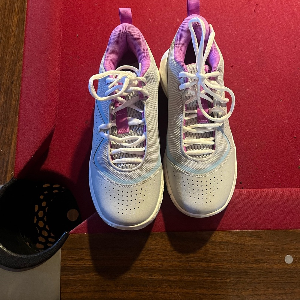 Under Armour Kids Sneakers - White and Pink